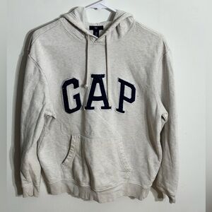 GAP Men's Cream Hoodie